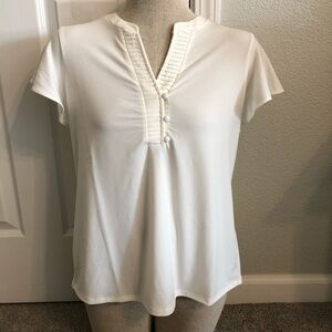 ADRIANNA PAPPAL, NWT - Ivory Top, size M,